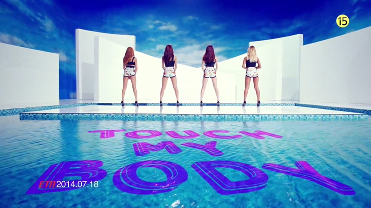 SISTAR 《Touch My Body》 1080P