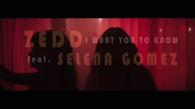 Zedd 《I Want You To Know》 1080P