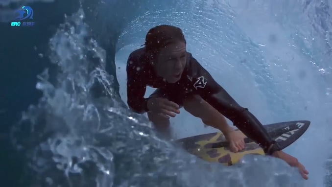 Skimboarding HUGE WAVES