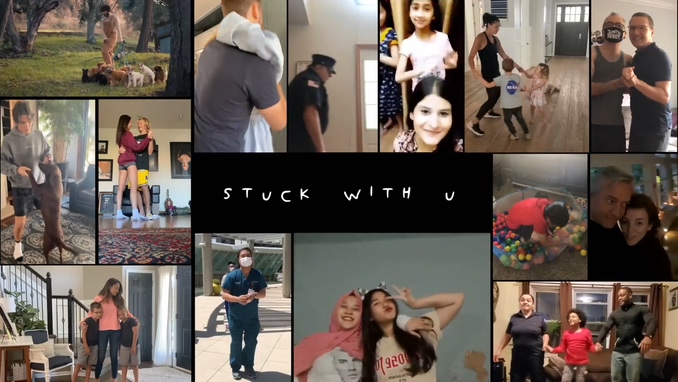 Ariana Grande_Justin Bieber 《Stuck with U》 1080P