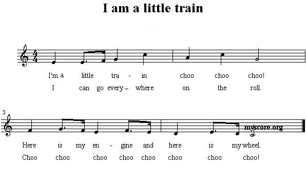 I am a little train